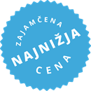 Na naši spletni strani boste vedno našli najnižjo ceno.